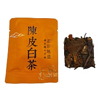 Фото Чень Сян Гун Мэй с цедрой мандарина в пакете 10 гр.